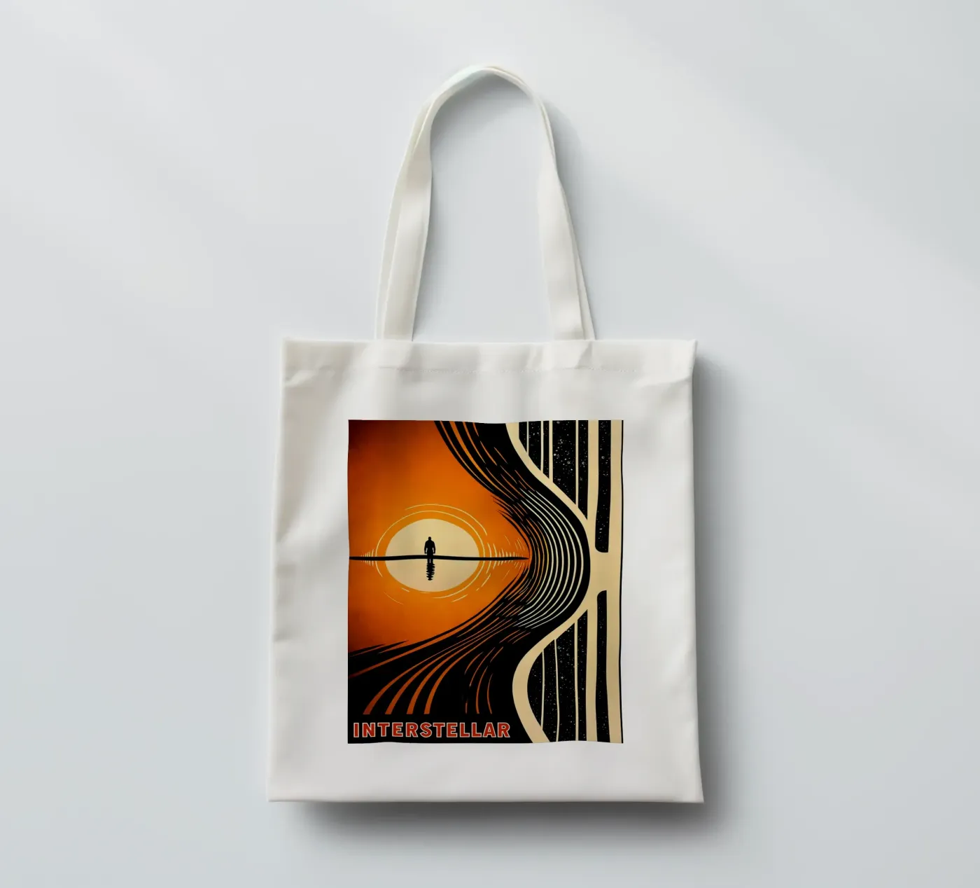 interstellar vector tote bag by joexs
