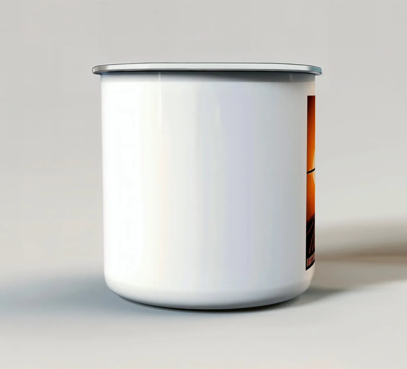 interstellar vector enamel mug by joexs
