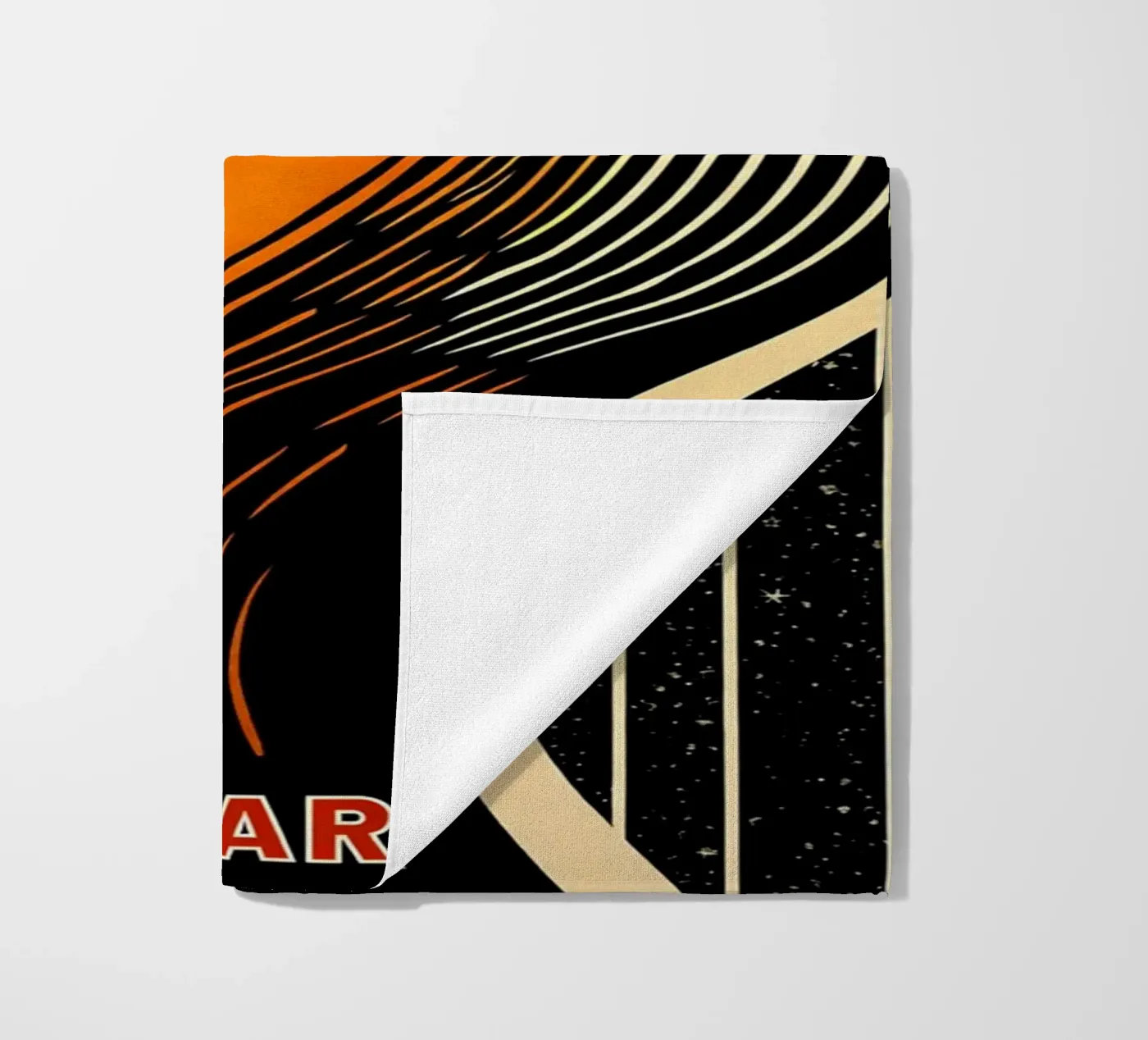 interstellar vector beach towel by joexs