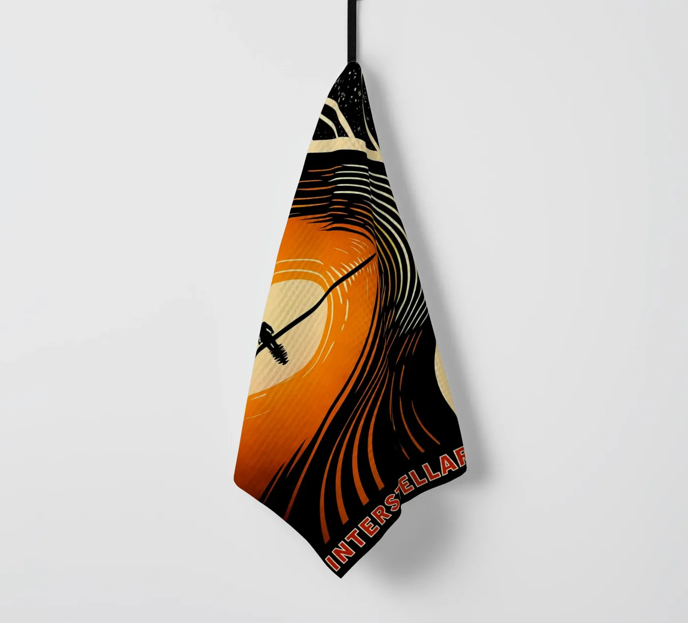 interstellar vector tea towel by joexs
