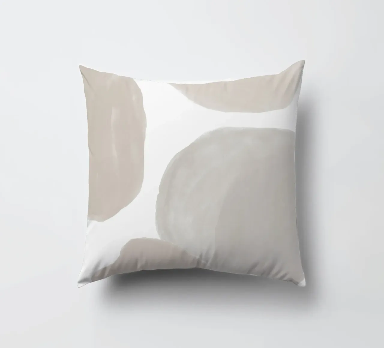 Abstract soft shapes - Modern wall art decorative cushion by Whole©