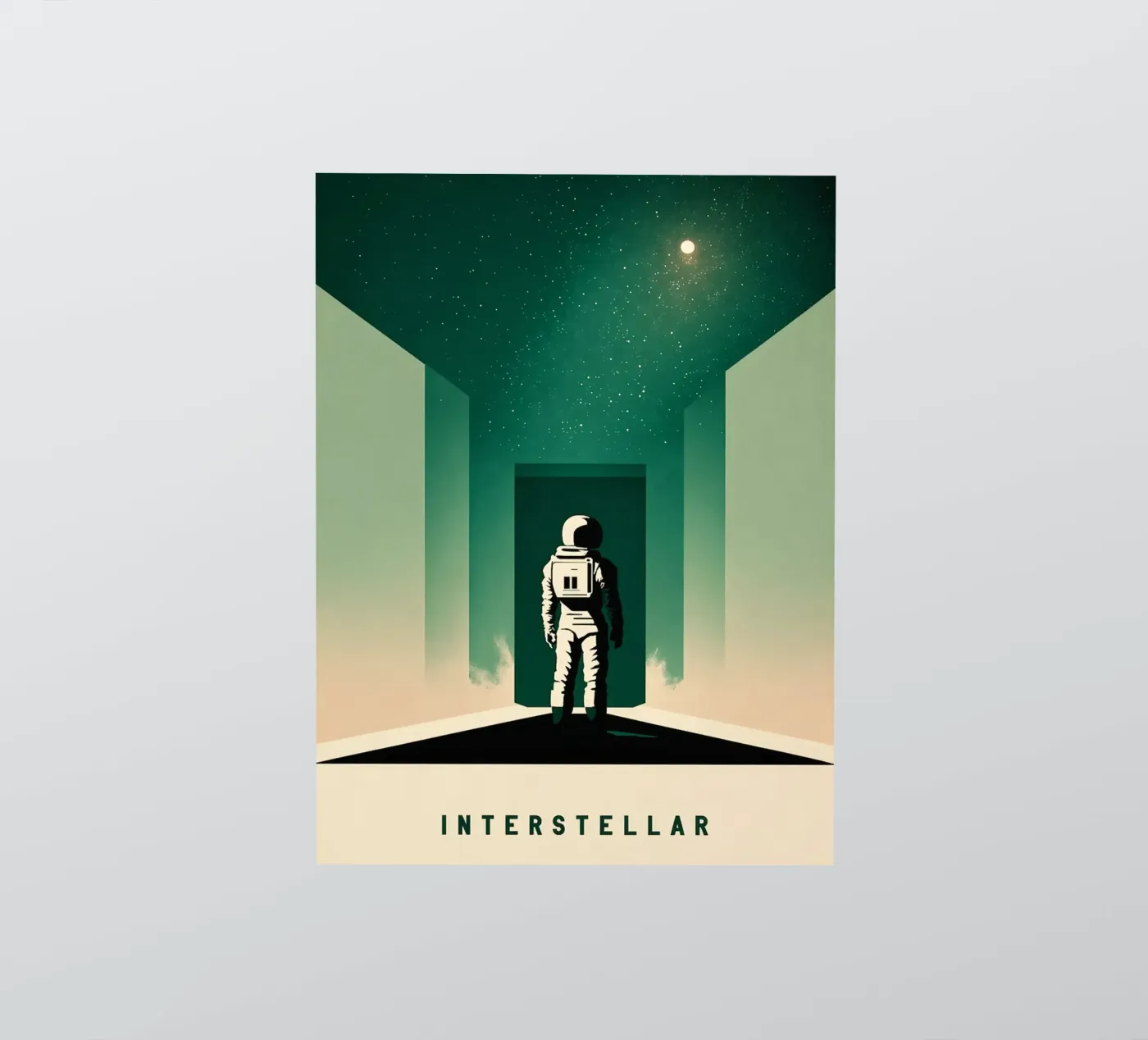 interstellar Sticker von joexs