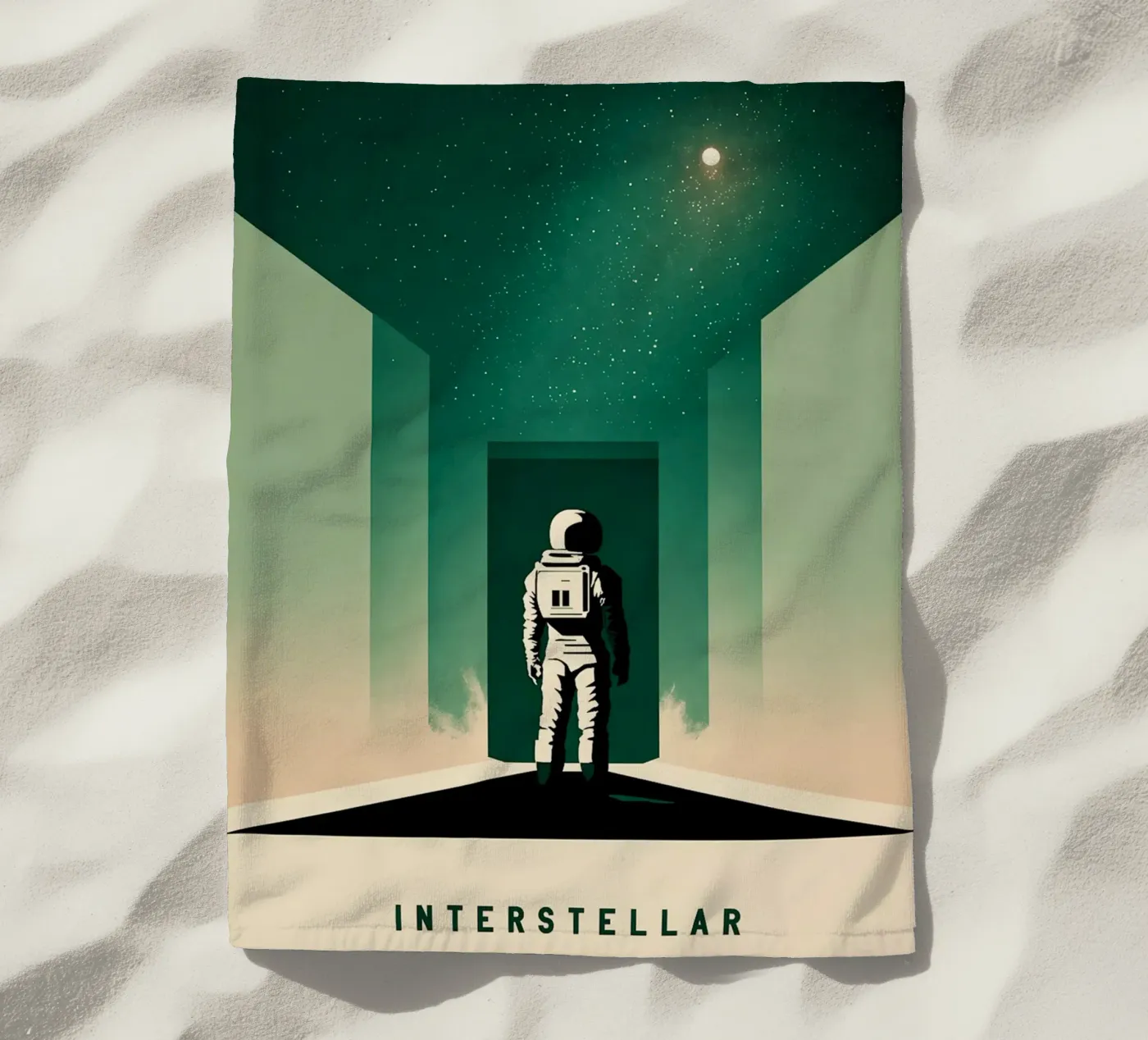 interstellair strandhanddoek van joexs