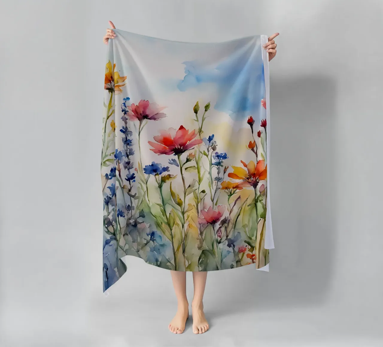 Wildblumenwiese telo mare da Ohkimiko