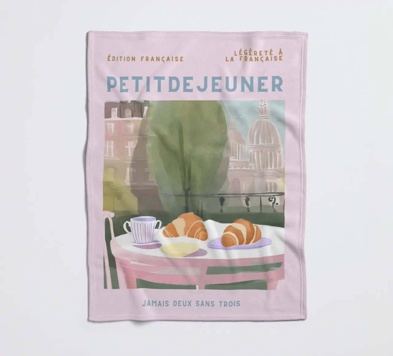 Petit dejeuner coperta in pile da Ohkimiko