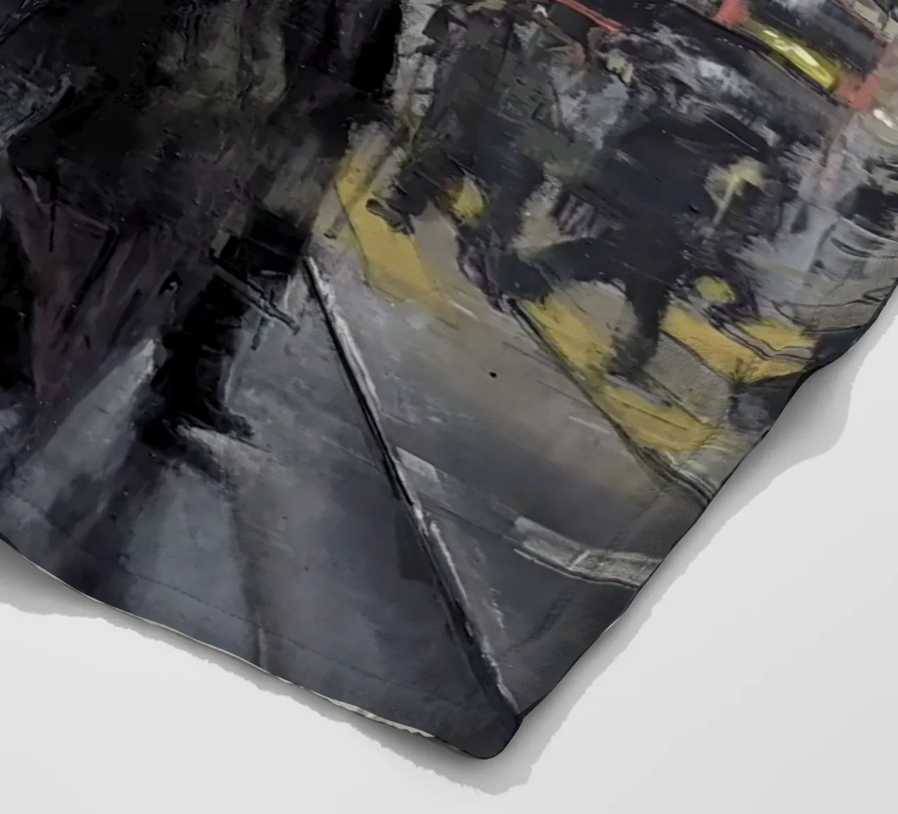 "HONG_KONG_24_01" - Vista della città coperta in pile da Eduard Warkentin Art
