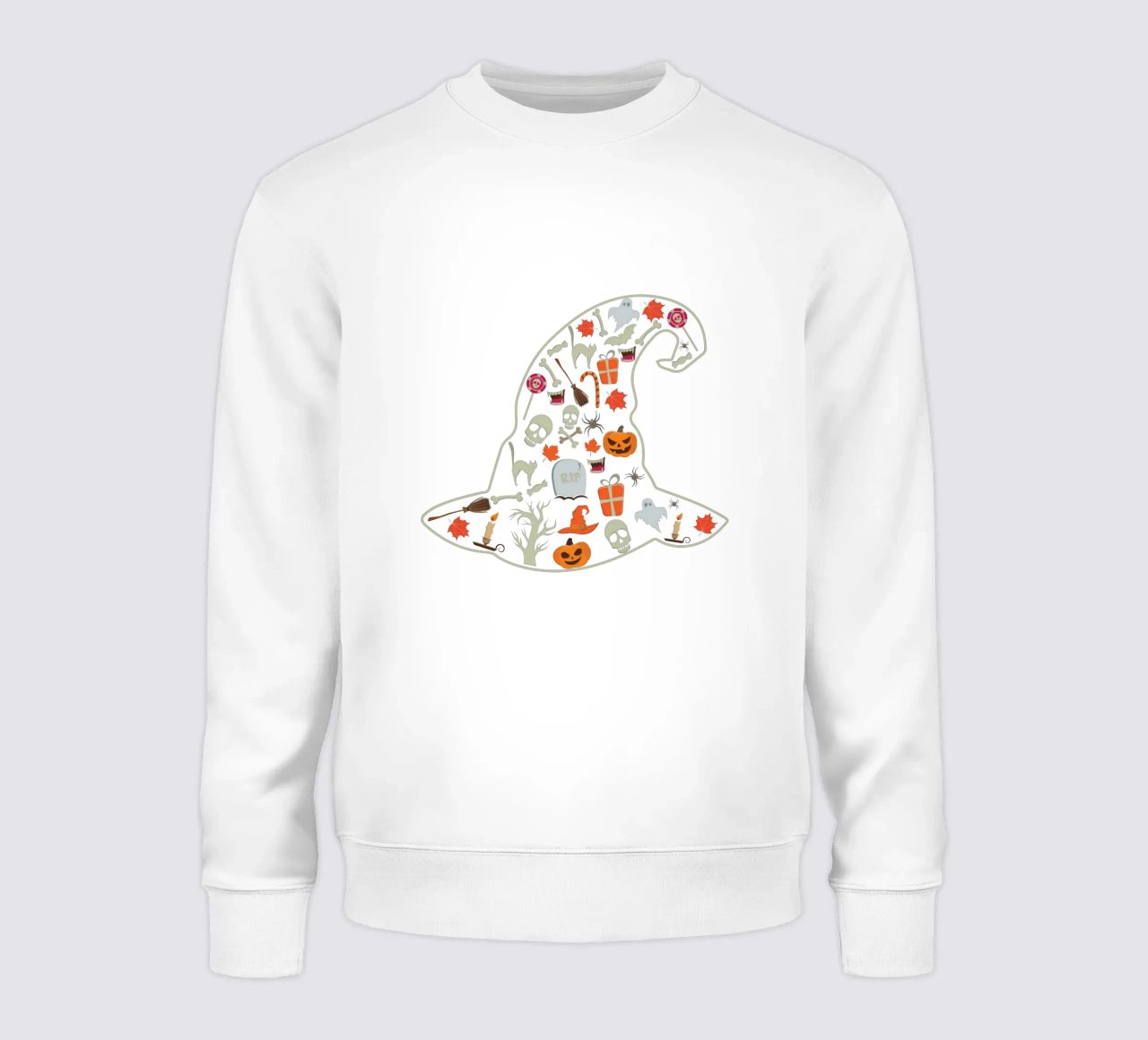 witch hat silhouette sudadera de edsonramosart