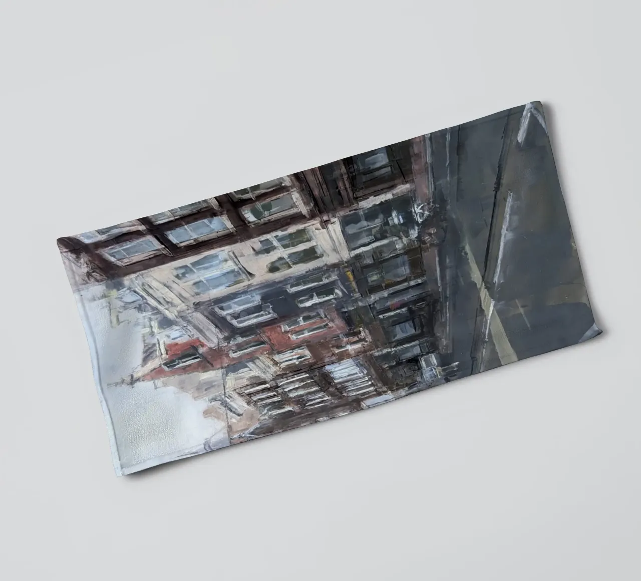 "AMSTERDAM_24_01" - City view towel by Eduard Warkentin Art