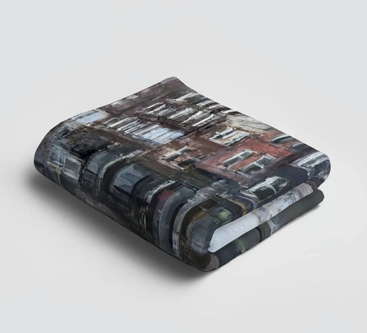 "AMSTERDAM_24_01" - City view towel by Eduard Warkentin Art
