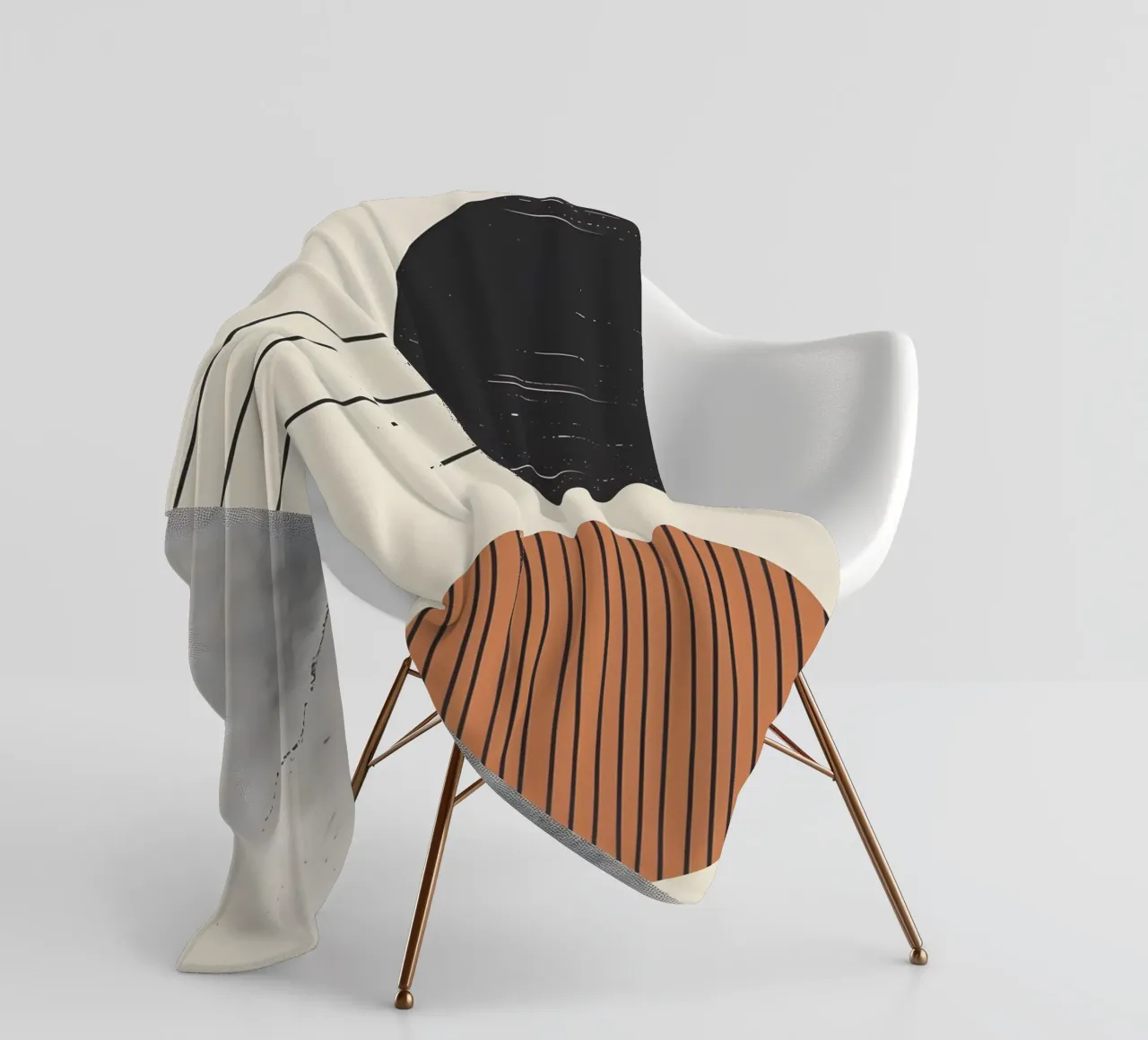 Geometric shapes coperta in pile da LisaArtes
