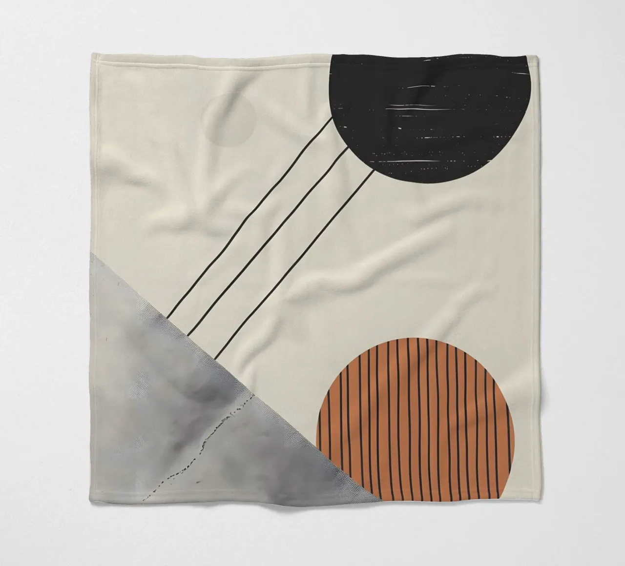 Geometric shapes coperta in pile da LisaArtes