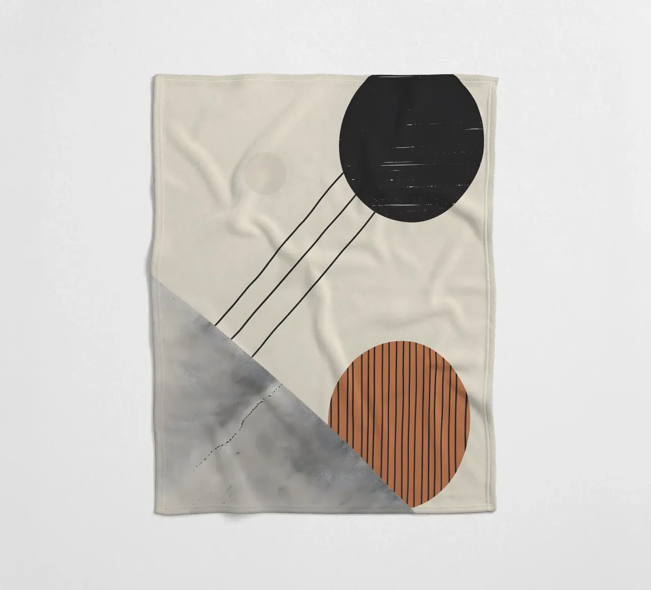 Geometric shapes coperta in pile da LisaArtes