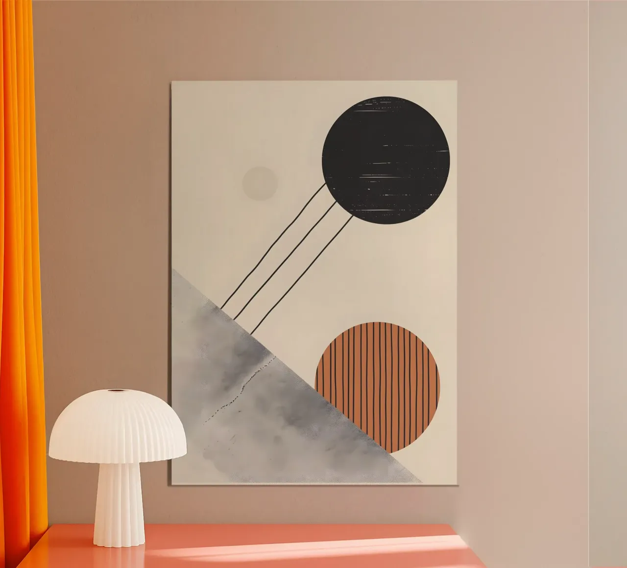 Geometric shapes alluminio dibond da LisaArtes