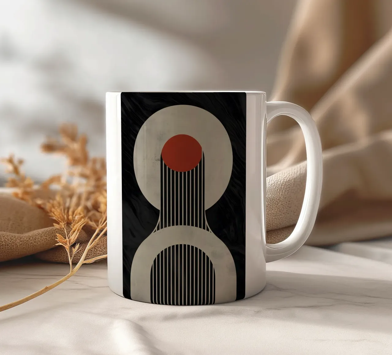 geometric composition tazza in ceramica da LisaArtes