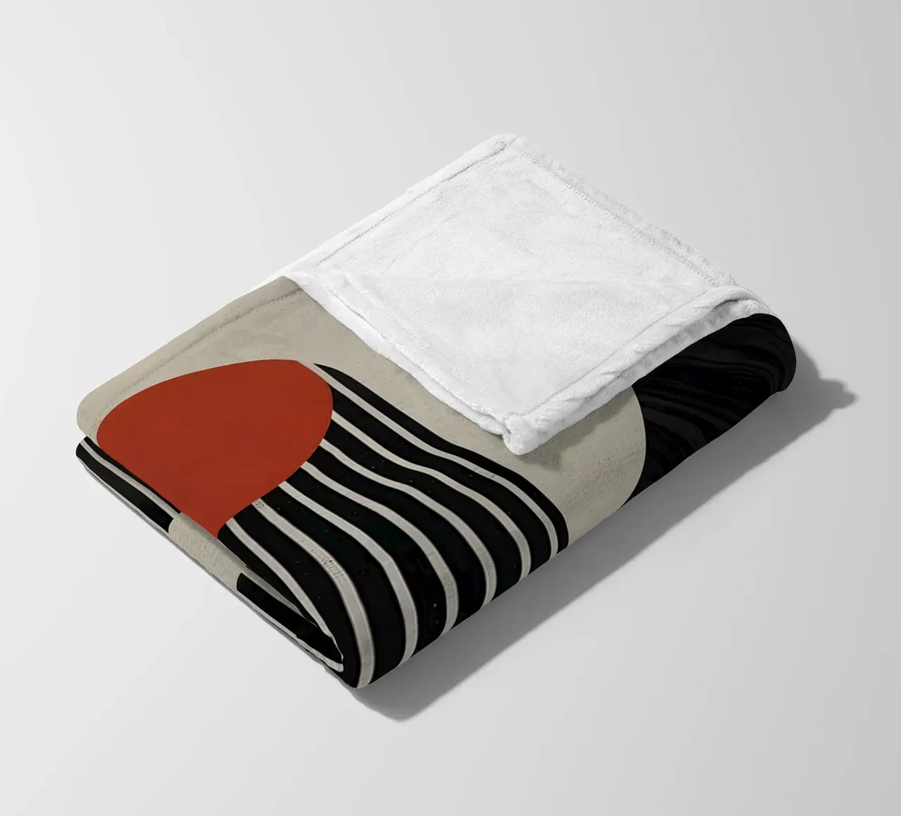 geometric composition coperta in pile da LisaArtes