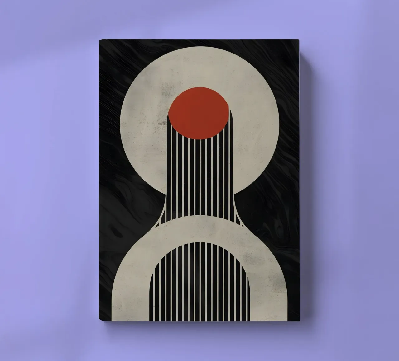 geometric composition notebook by LisaArtes