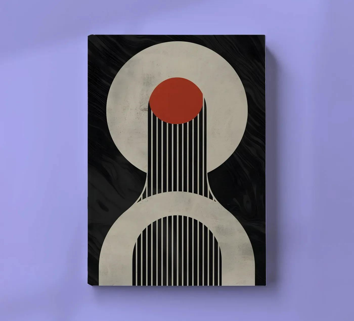 geometric composition notebook by LisaArtes