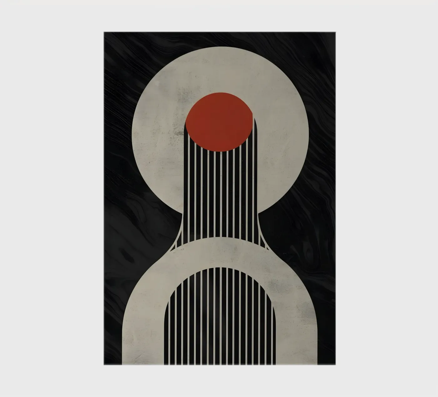 geometric composition notebook by LisaArtes