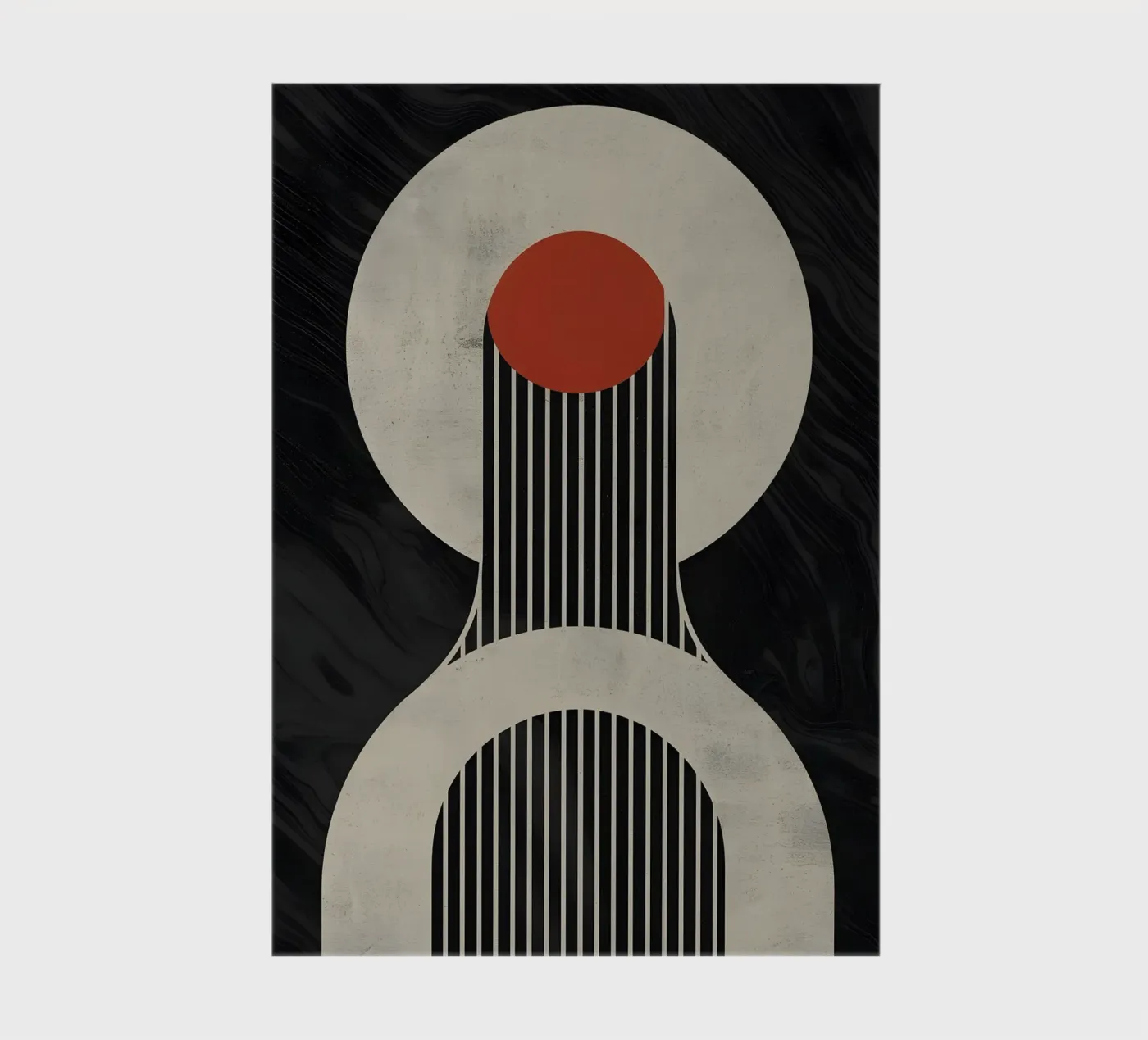 geometric composition notebook by LisaArtes