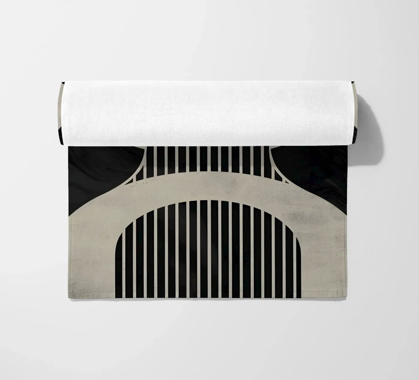 geometric composition Strandtuch von LisaArtes