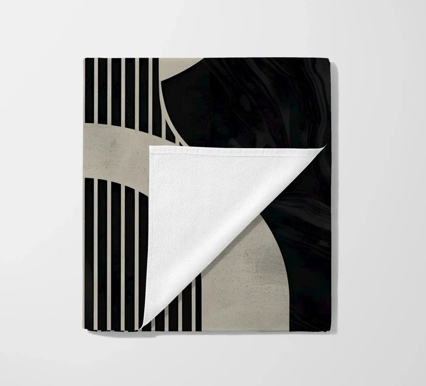 geometric composition Strandtuch von LisaArtes