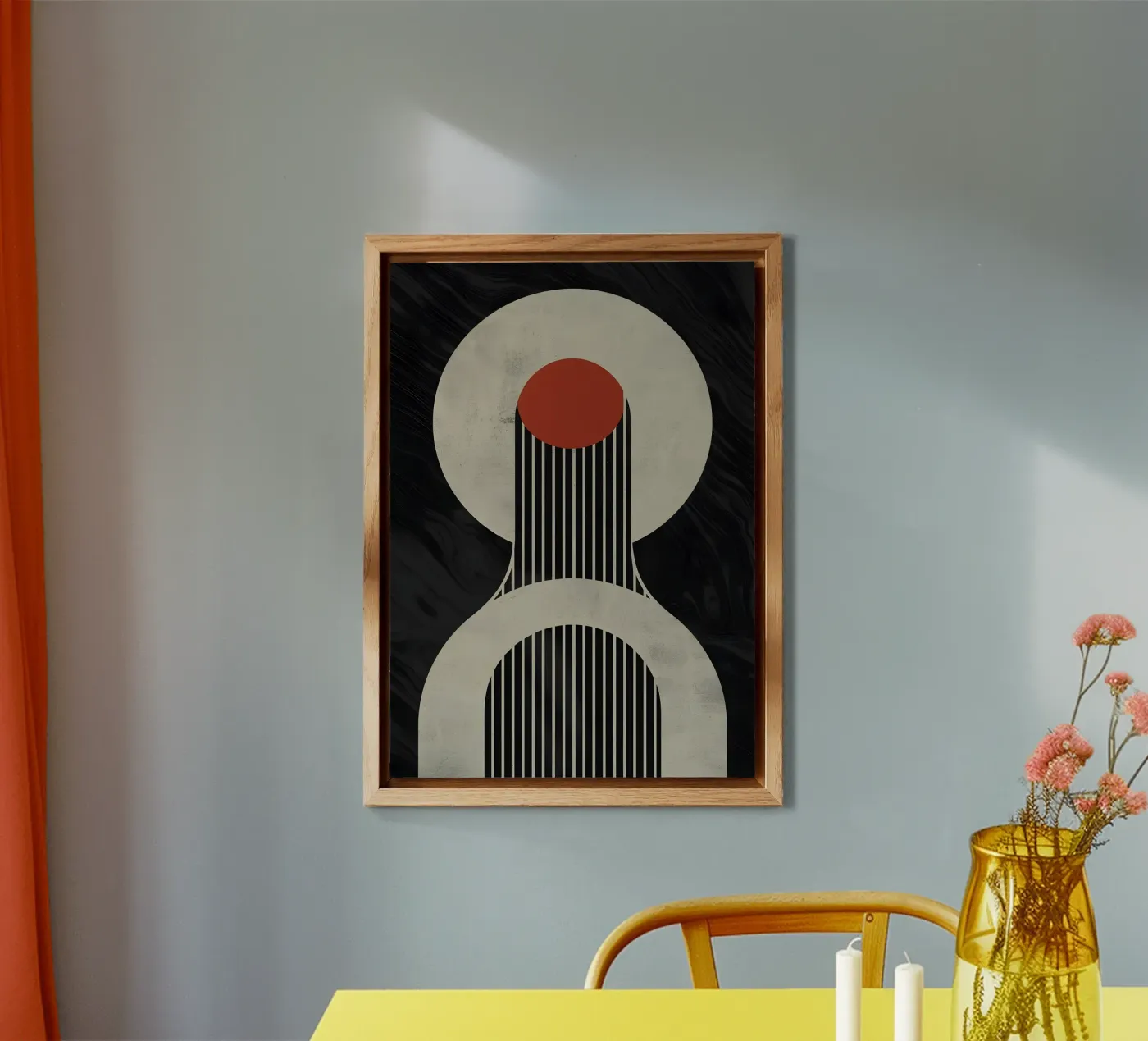 geometric composition panneau forex de LisaArtes