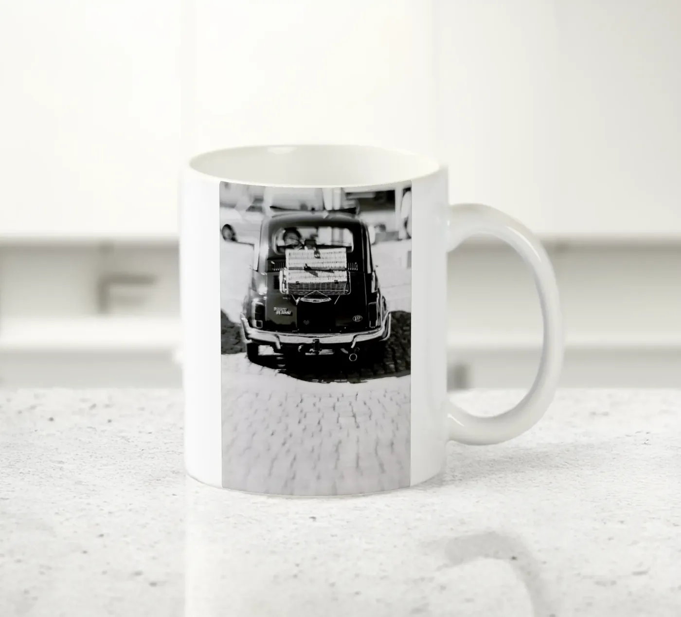 His ceramic mug by Ingrid Beddoes