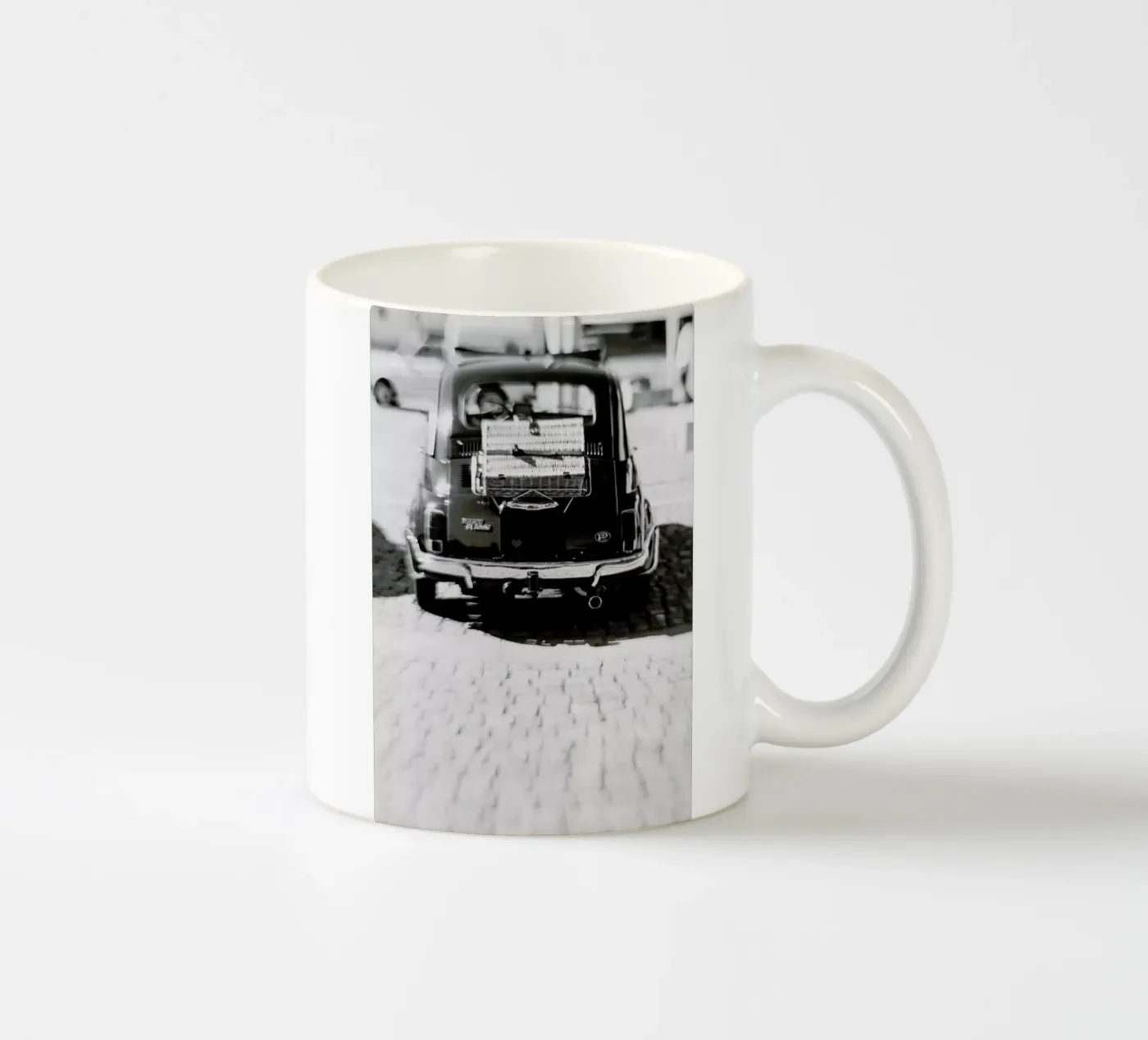 His ceramic mug by Ingrid Beddoes