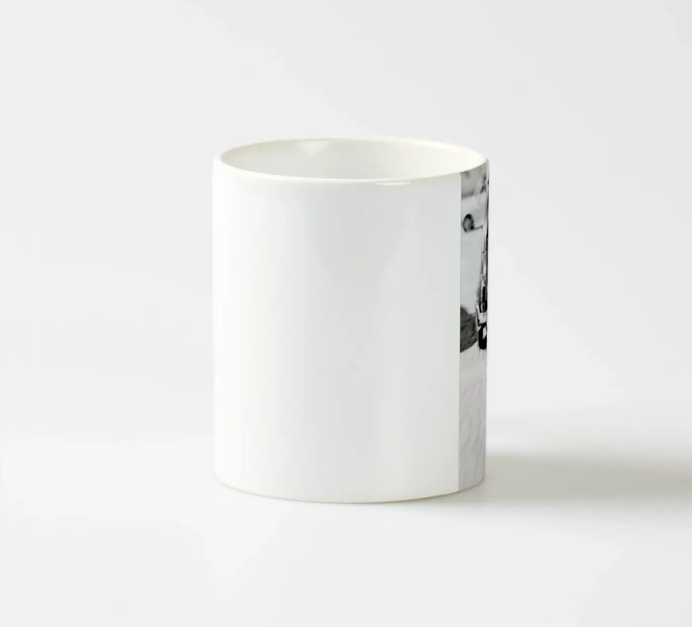His ceramic mug by Ingrid Beddoes