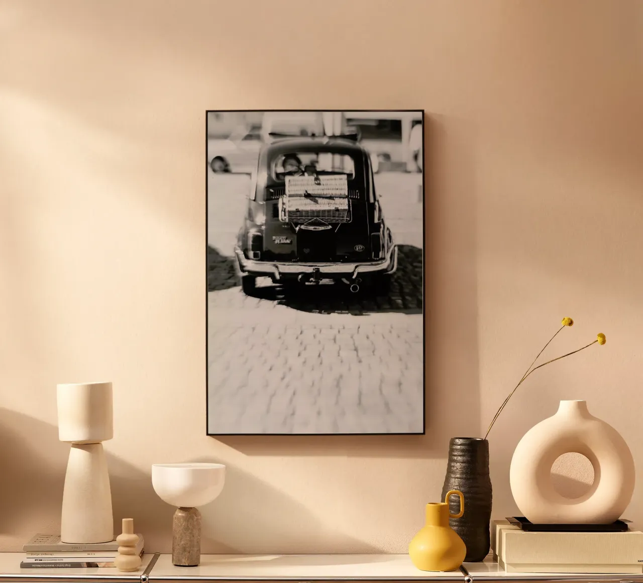 His acrylic glass by Ingrid Beddoes