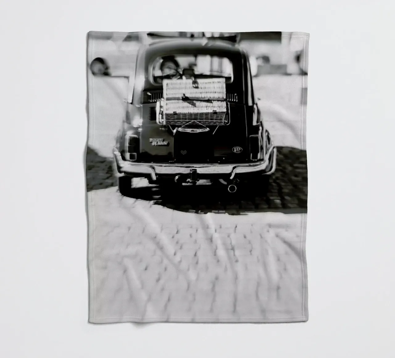 His fleece blanket by Ingrid Beddoes