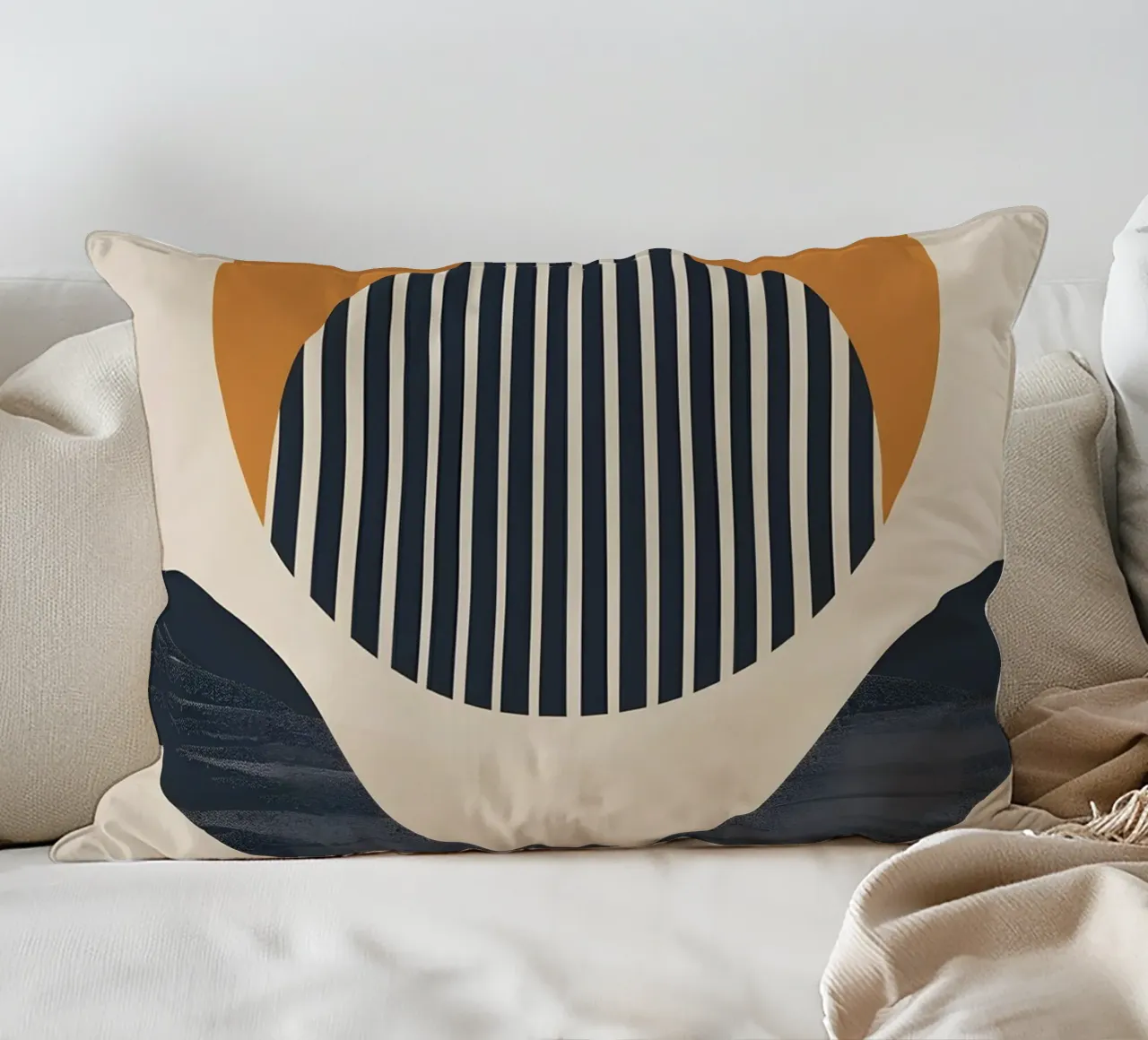 abstract modern circles cuscino da LisaArtes