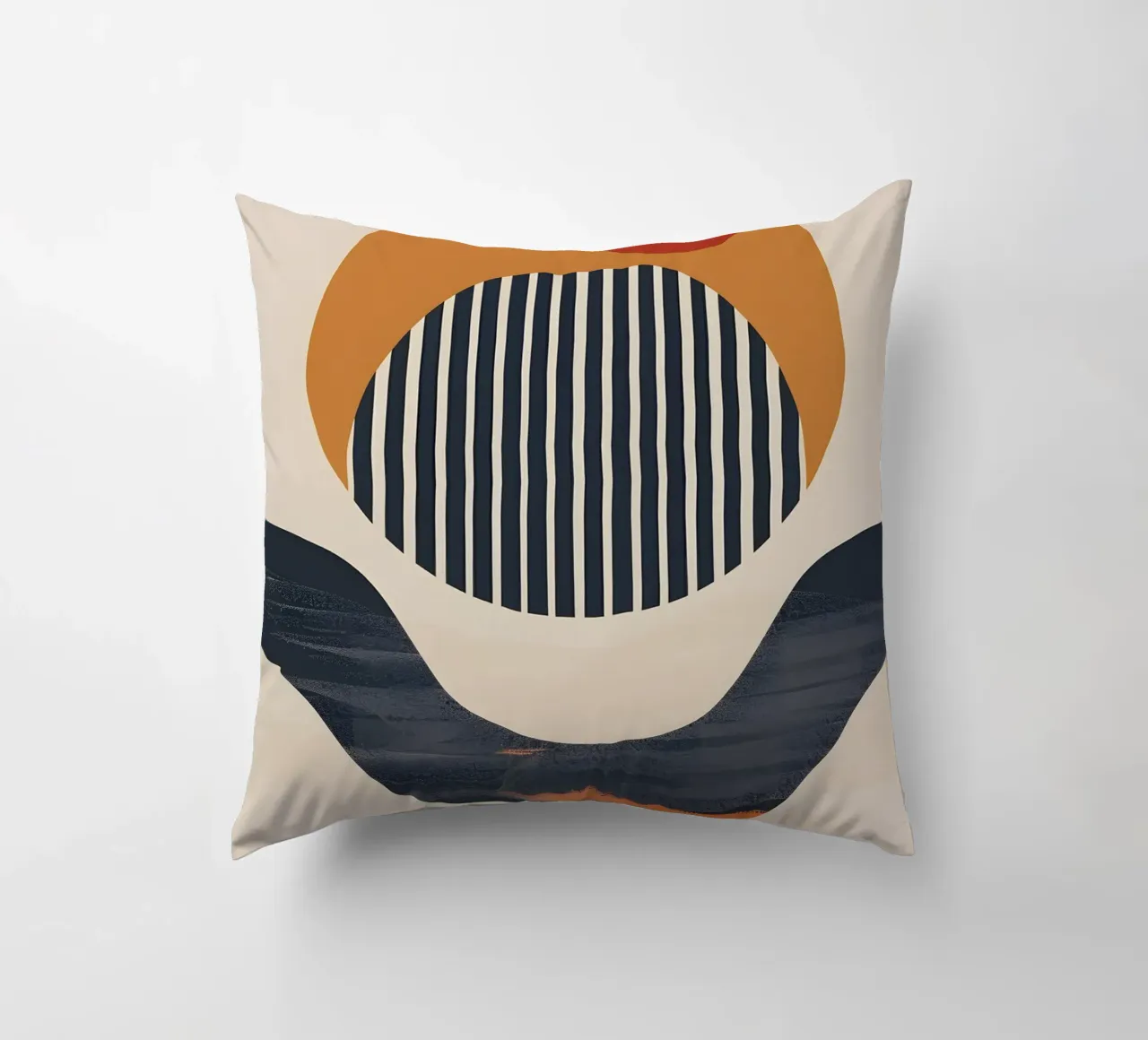 abstract modern circles cuscino da LisaArtes