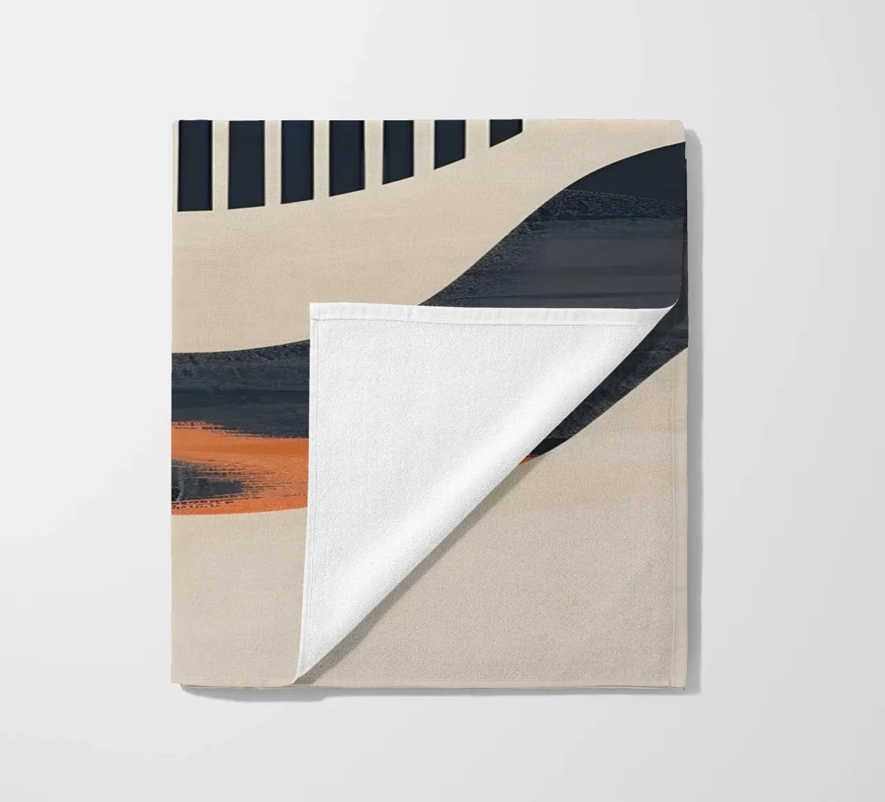 abstract modern circles telo mare da LisaArtes