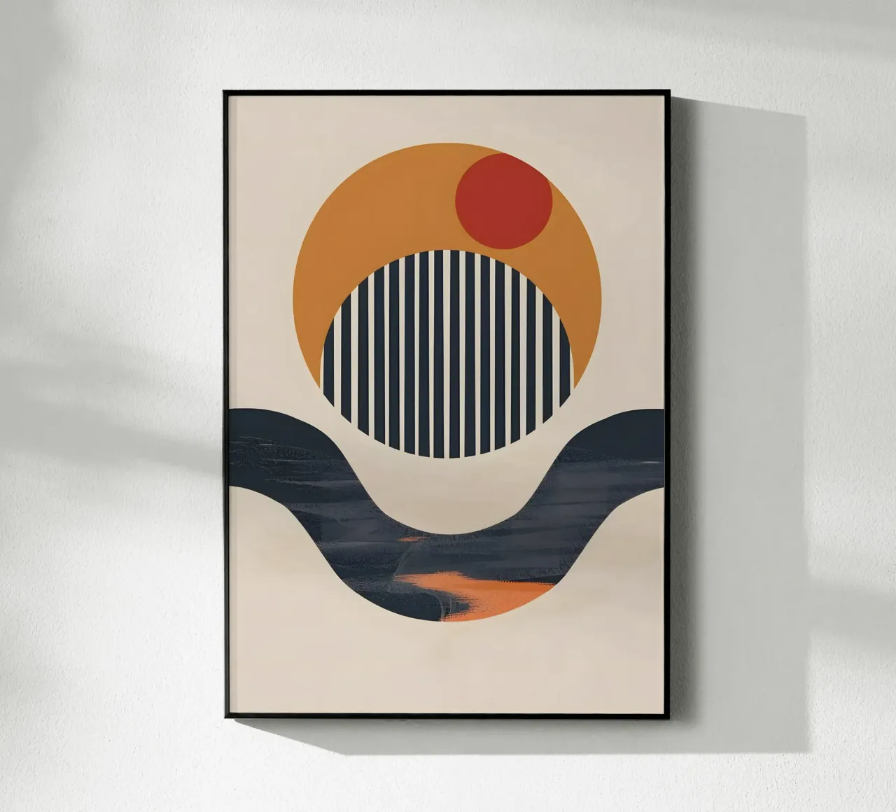 abstract modern circles plexiglass da LisaArtes