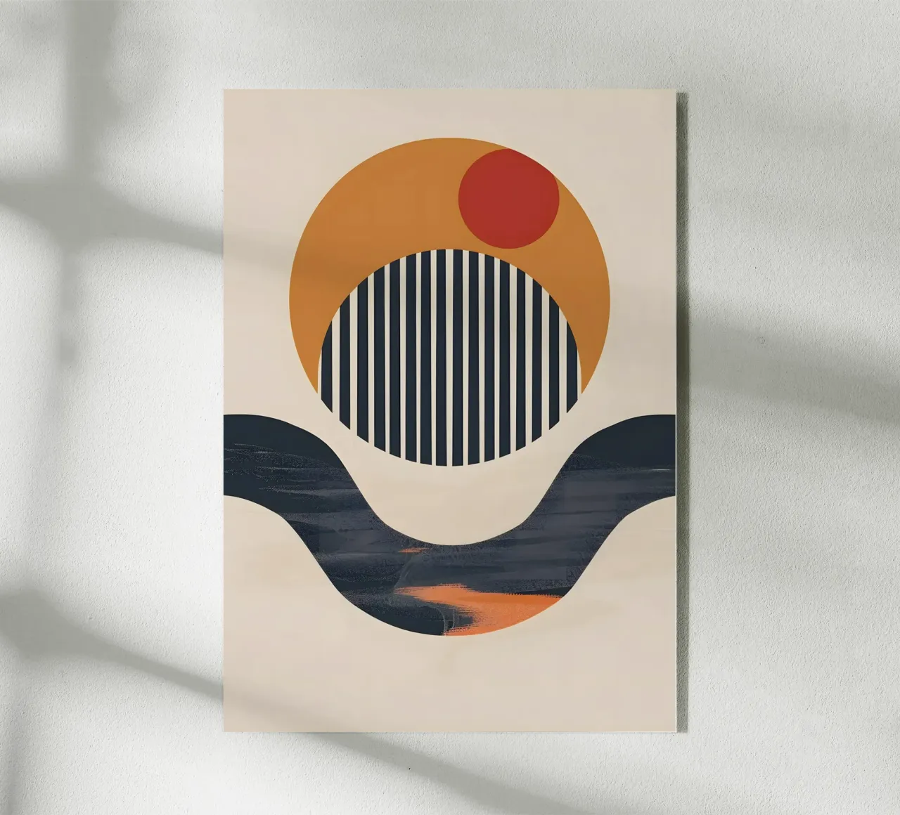 abstract modern circles plexiglass da LisaArtes