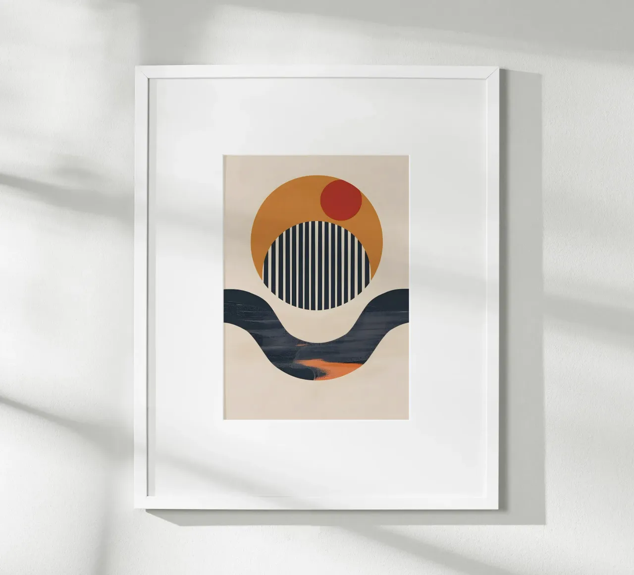 abstract modern circles carta hahnemühle da LisaArtes