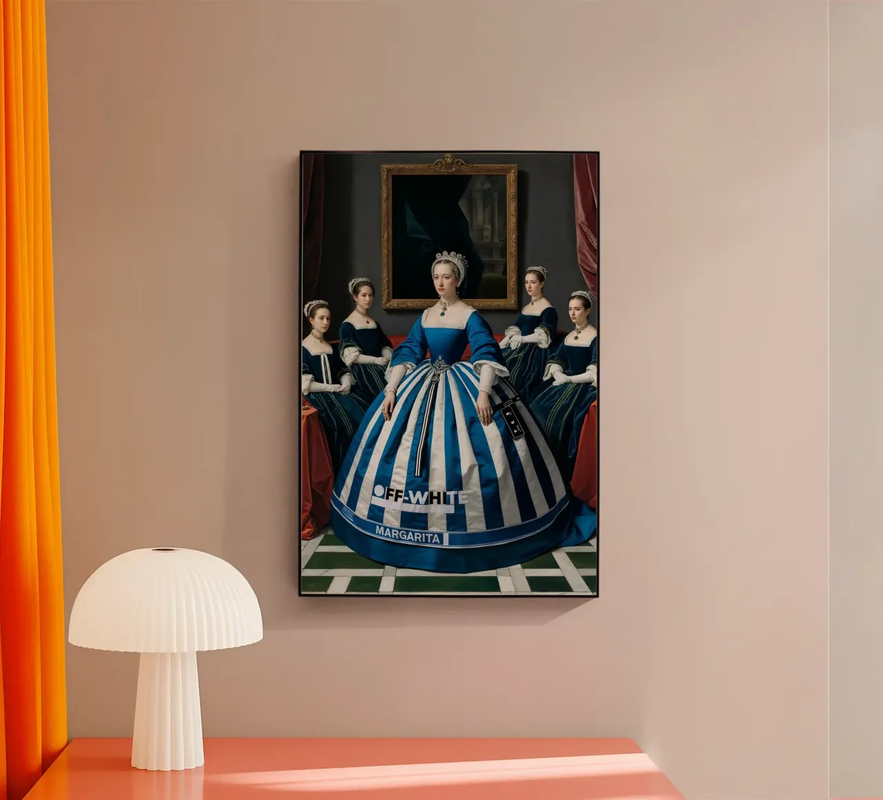 Fuori dal trono: Le strisce moderne di Margarita | Goccia limitata plexiglass da Renaissance Rebel