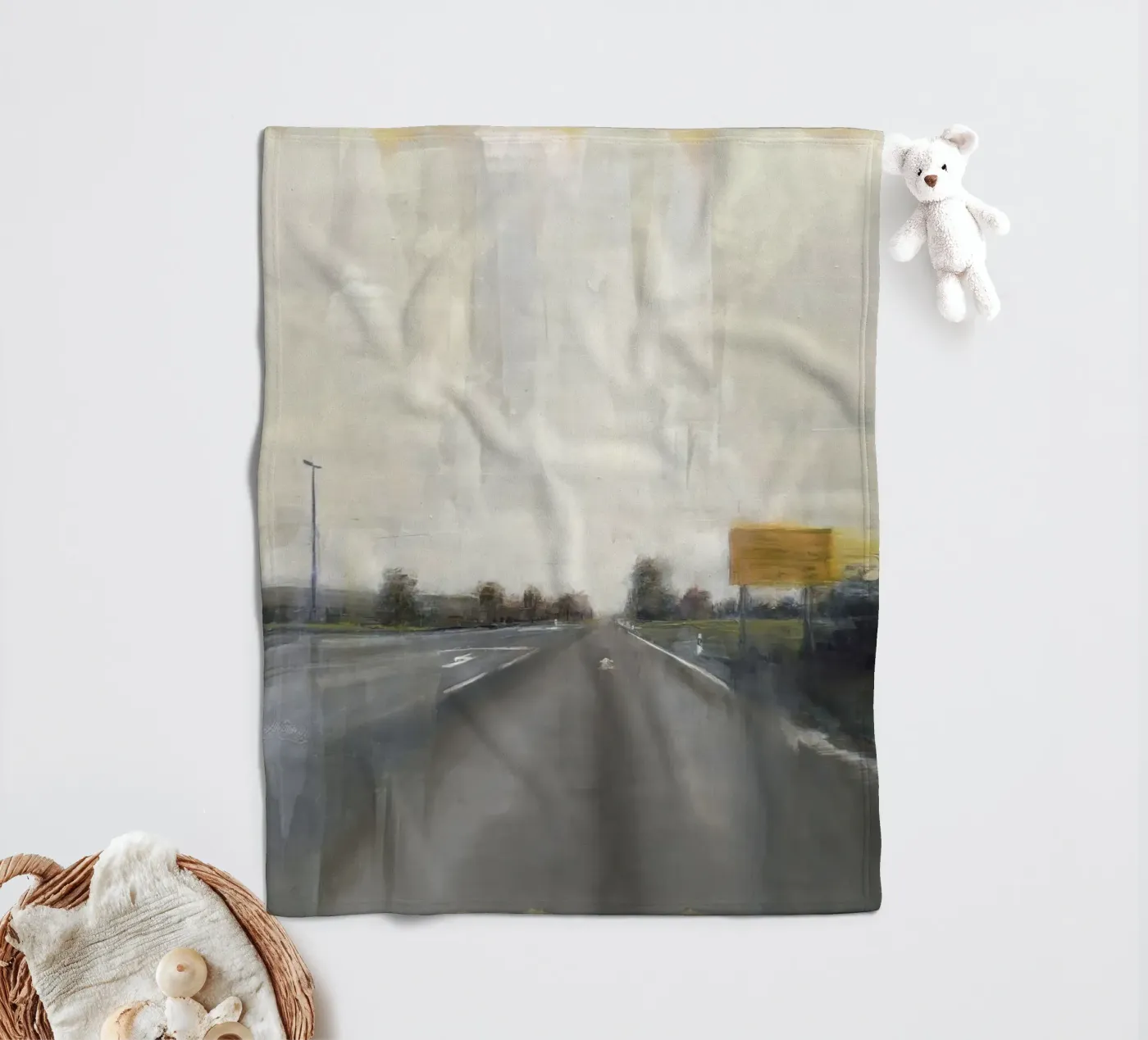 "B252" Fleecedecke von Eduard Warkentin Art