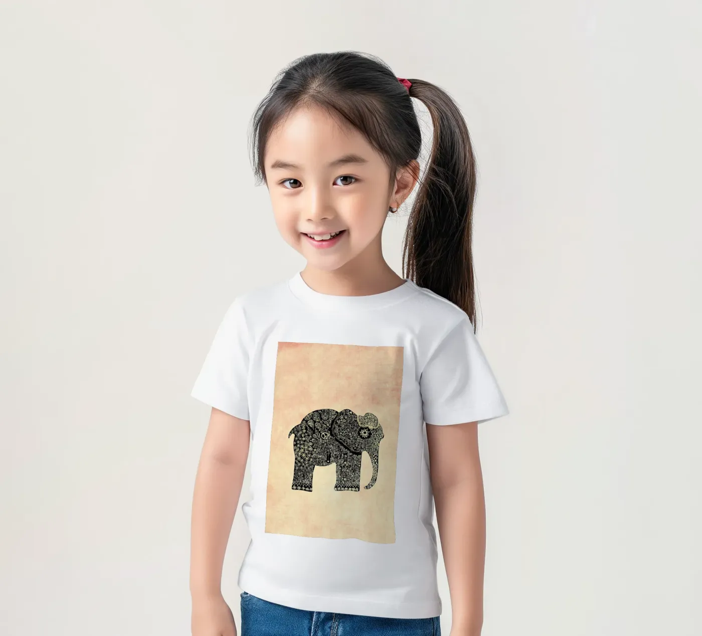Boho Ella t-shirt bambini da Ingrid Beddoes