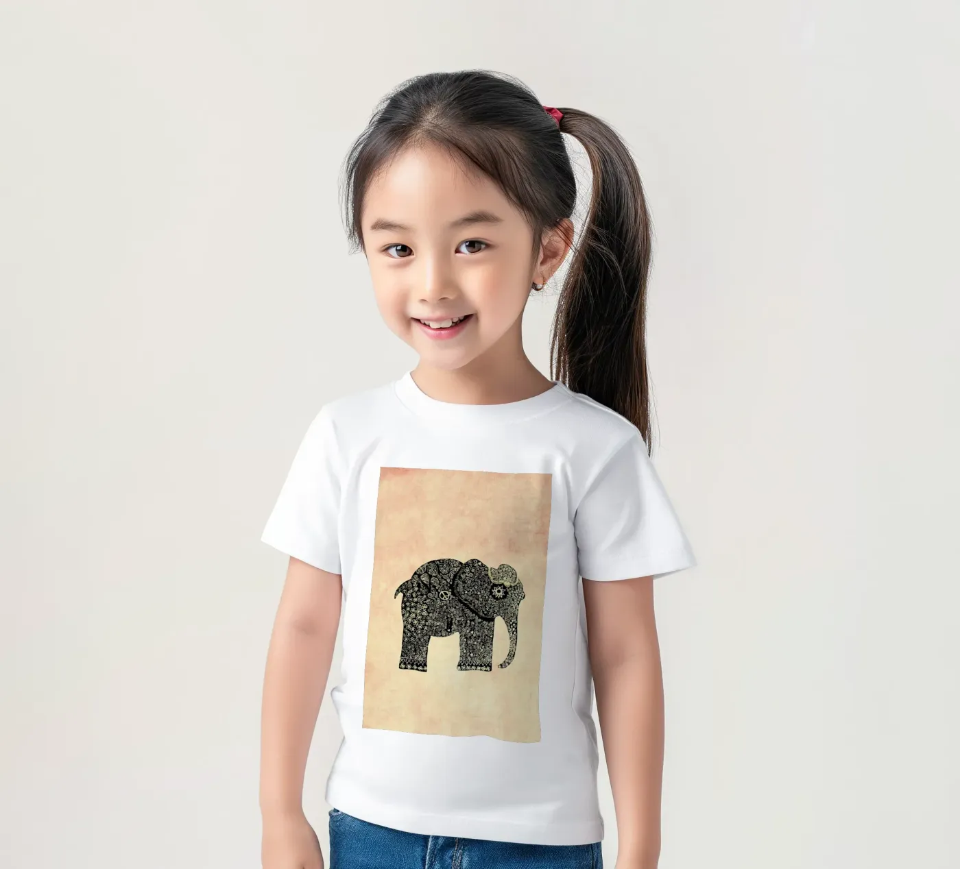 Boho Ella t-shirt bambini da Ingrid Beddoes