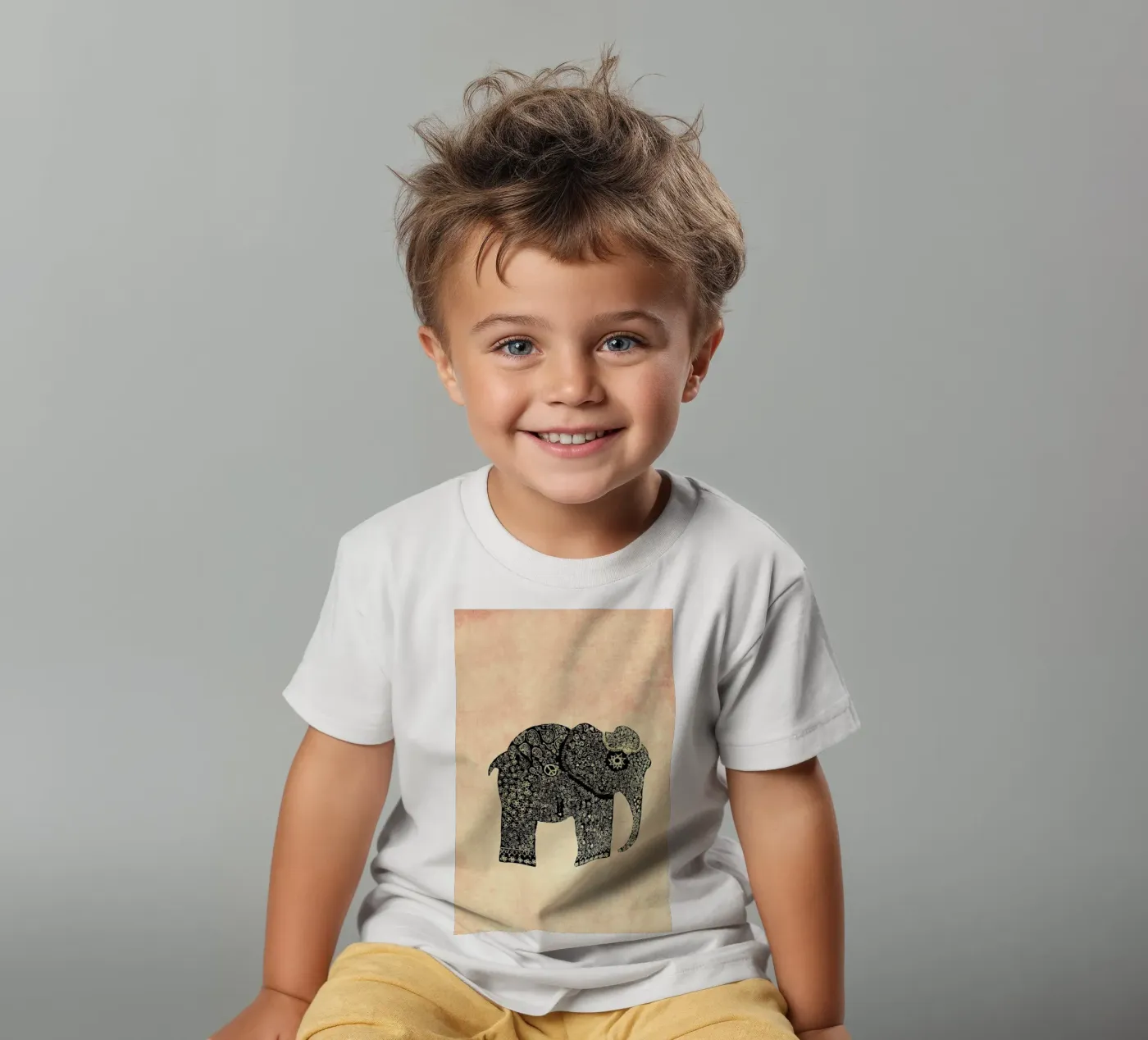 Boho Ella t-shirt bambini da Ingrid Beddoes