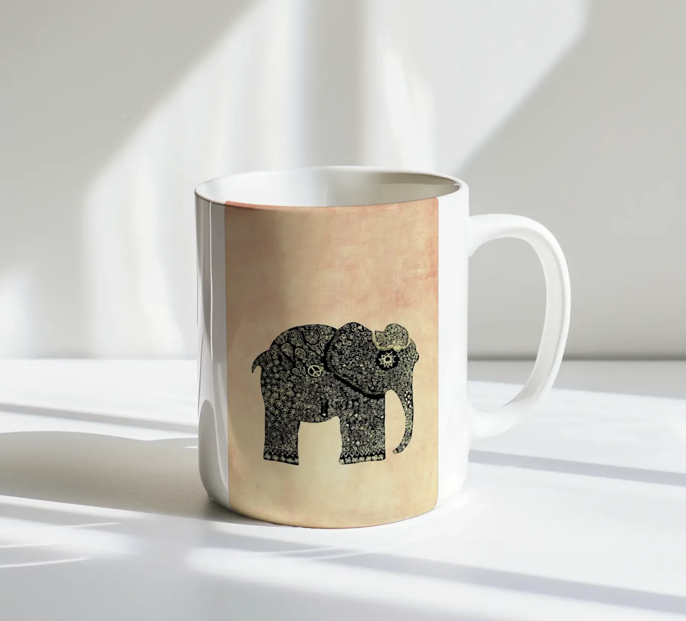 Boho Ella ceramic mug by Ingrid Beddoes