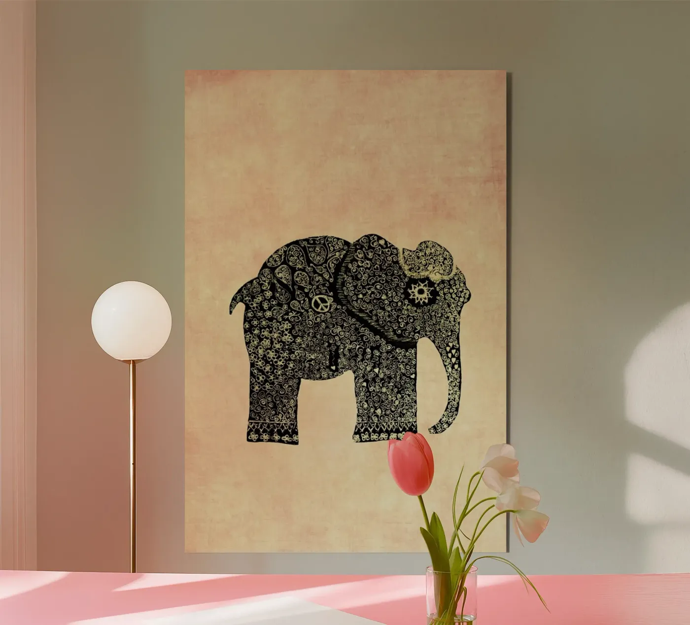 Boho Ella forex plate by Ingrid Beddoes