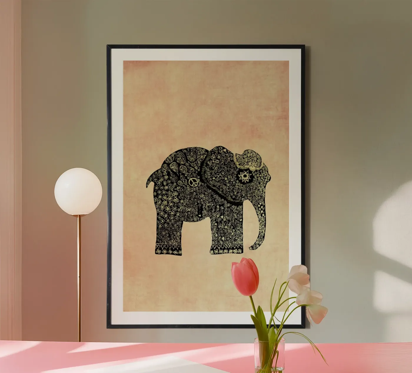 Boho Ella poster da Ingrid Beddoes