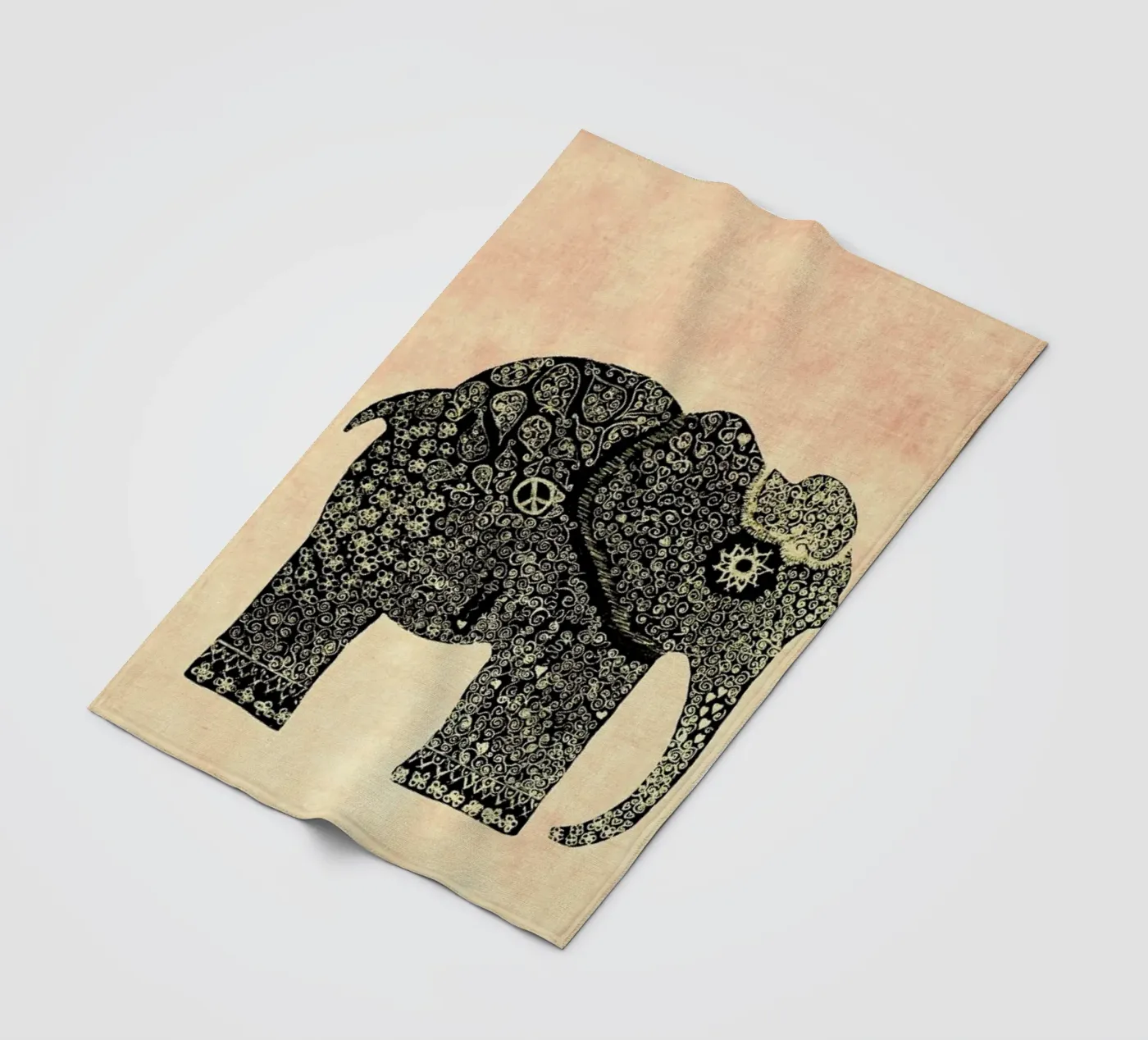 Boho Ella Fleecedecke von Ingrid Beddoes