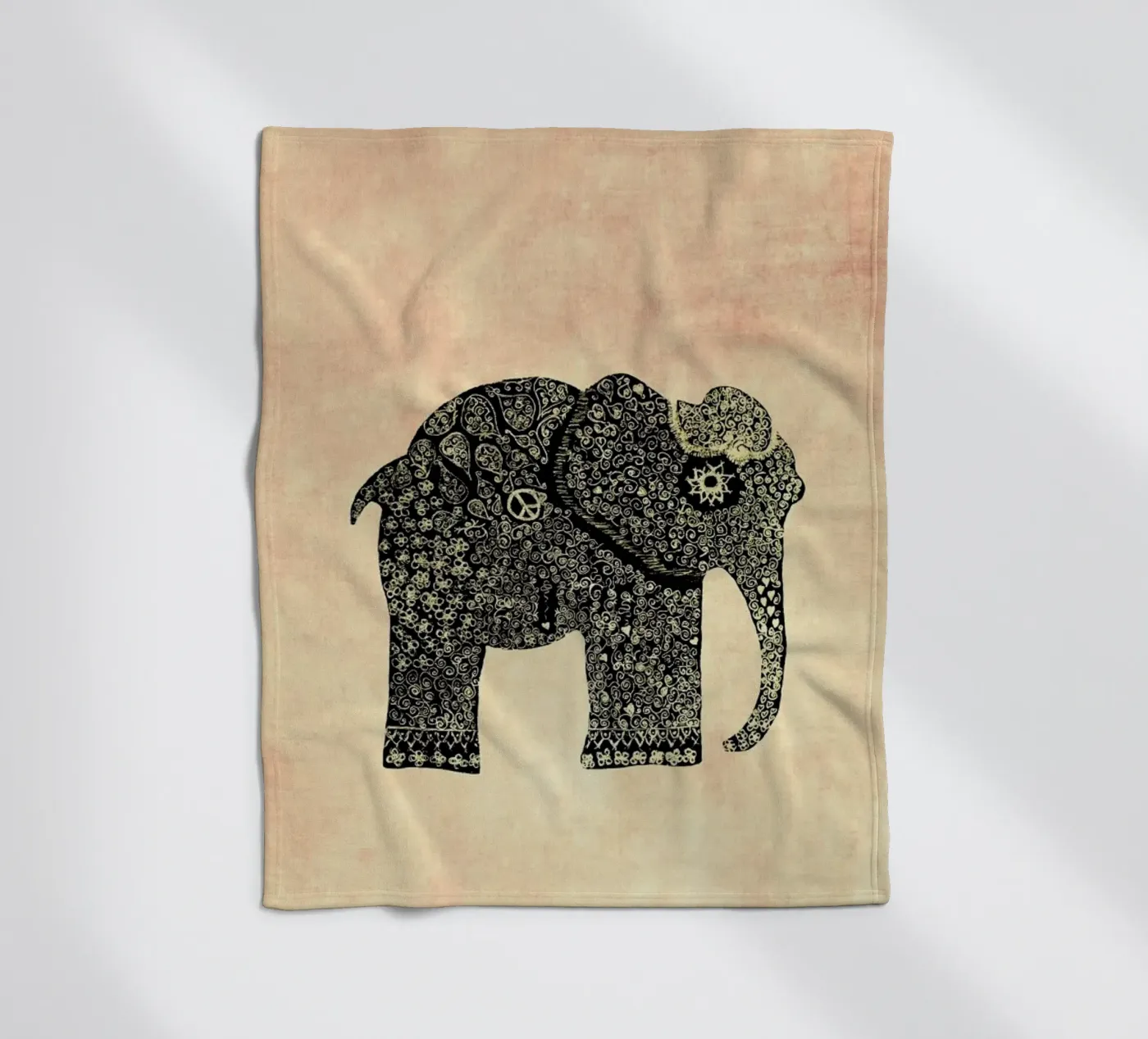 Boho Ella Fleecedecke von Ingrid Beddoes