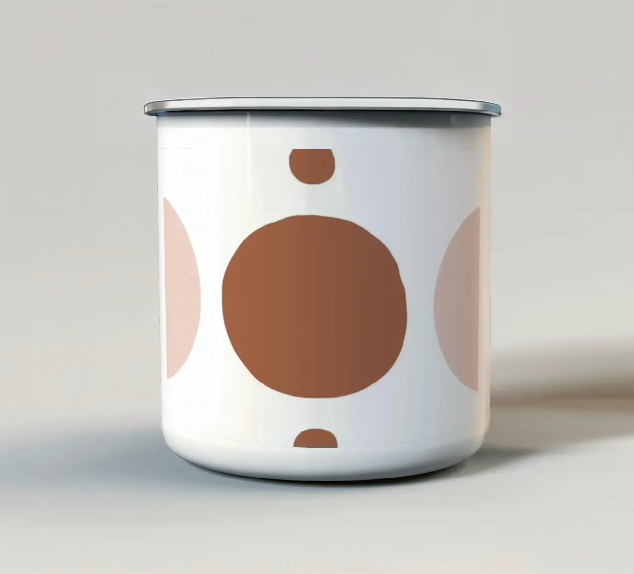 Design delle fasi lunari - Minimalismo bohémien tazza in smalto da Whole©