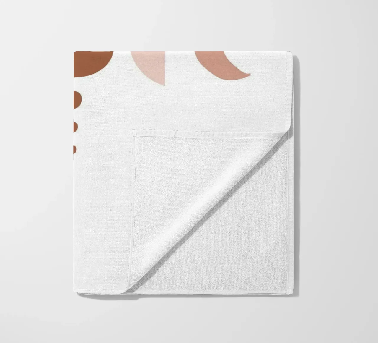 Moon phase design - Boho minimalism beach towel by Whole©