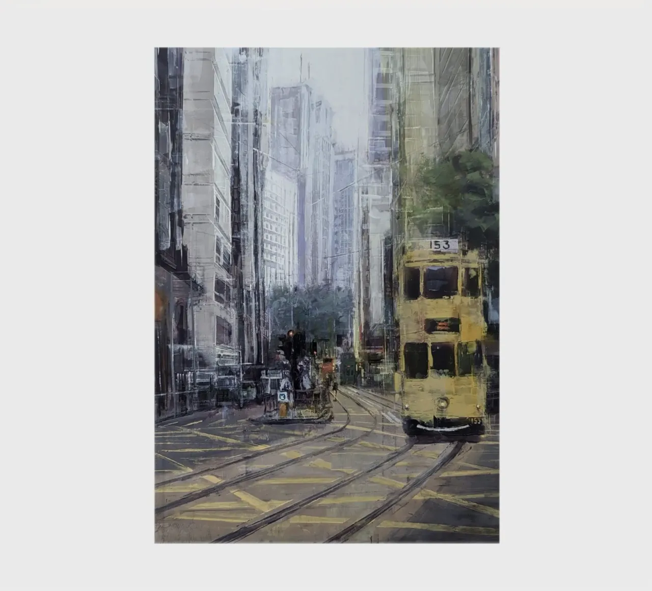 "HONG_KONG_24_02" - Vue de la ville carnet de notes de Eduard Warkentin Art